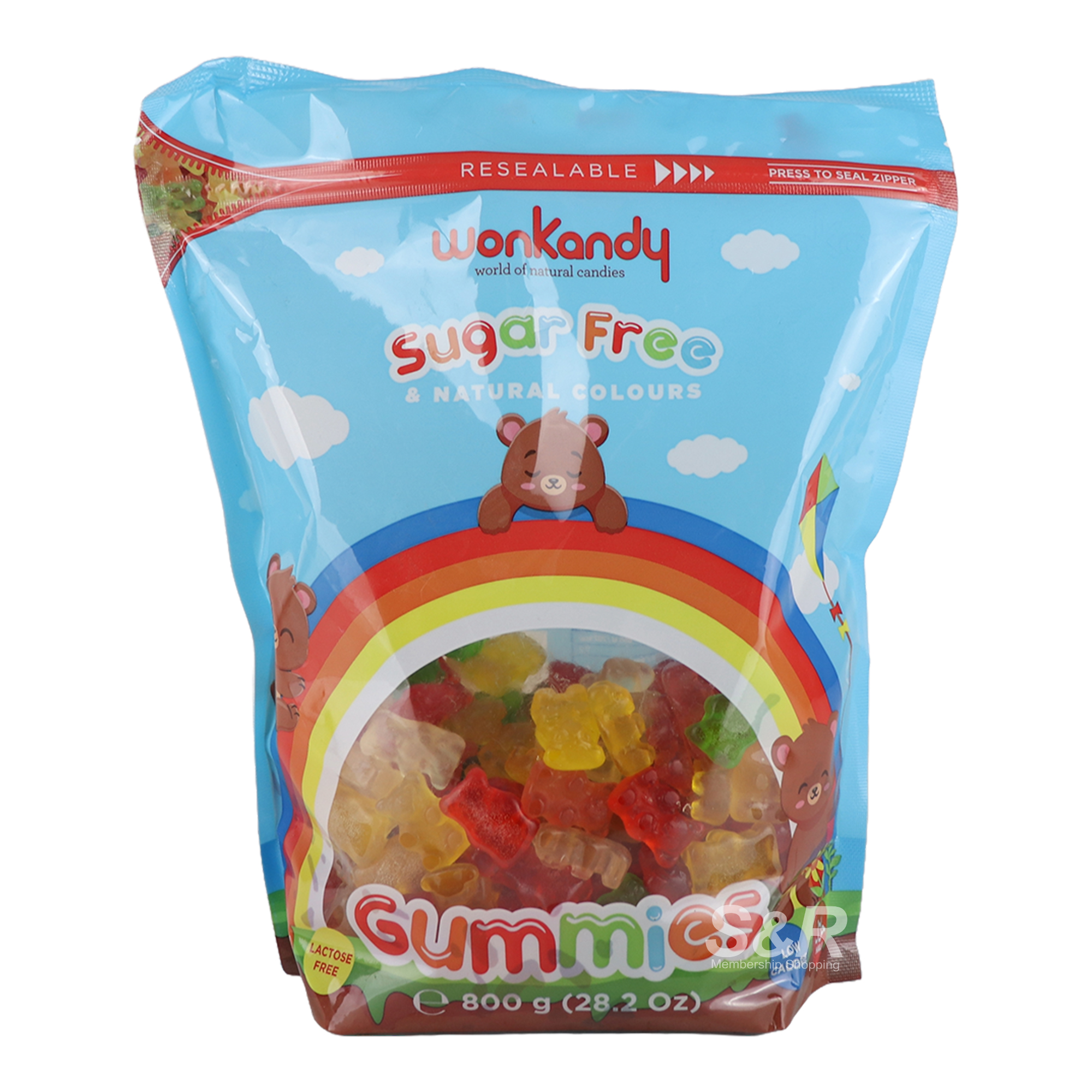 Wonkandy Sugar Free Gummies 800g Wonkandy Sugar Free Gummies 800g